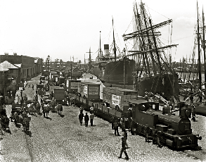 Vista de la Boca, c.1901 (Coleccin Mateo Enrique Giordano)